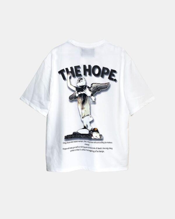 - CAMISETA - "THE HOPE" ANGEL NEGATIVX - BLANCA