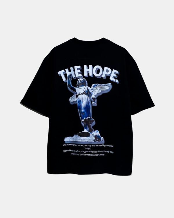 - CAMISETA - "THE HOPE" ANGEL NXRMAL - NEGRA